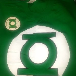 Green lantern t-shirt & belt buckle